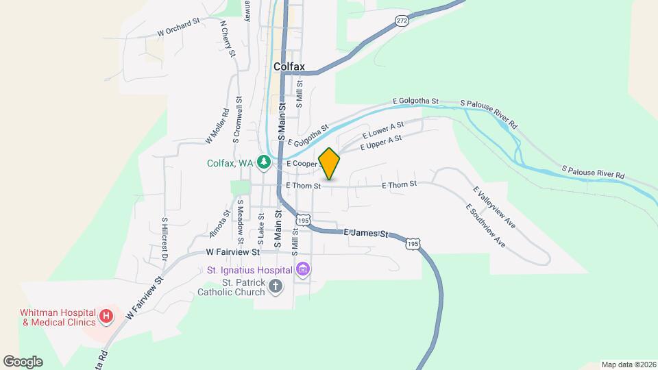 307 E Thorn St Map and Location Details