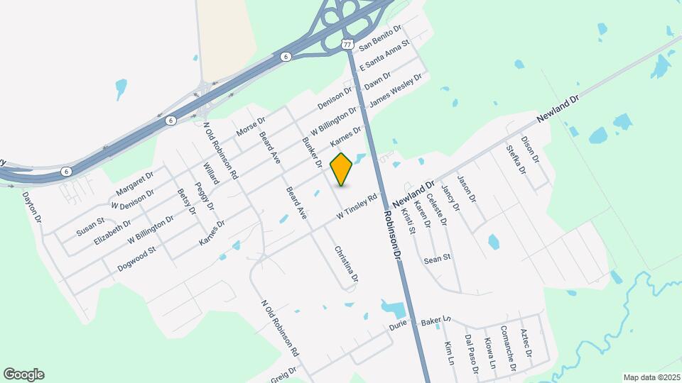 715 N Bunker Dr Map and Location Details