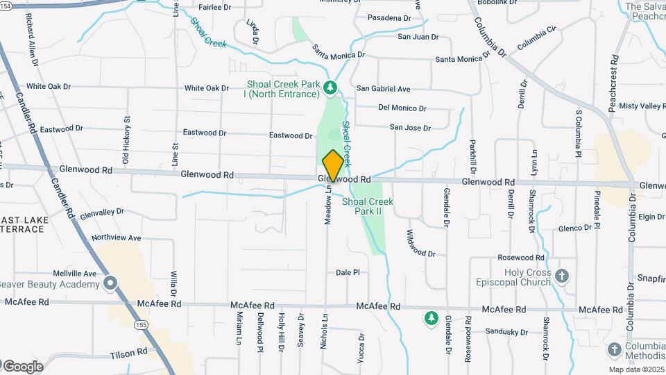 1830 Meadow Ln Map and Location Details