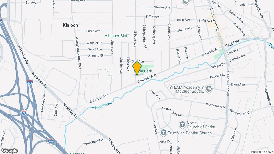 450 S Dade Ave Map and Location Details