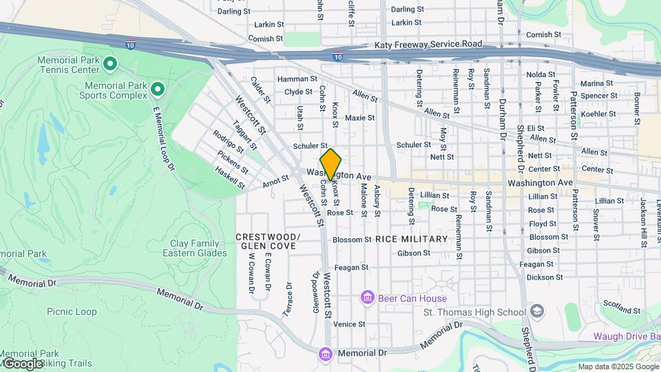 915 Knox St Map and Location Details
