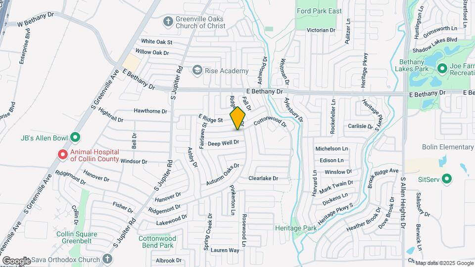 726 Cottonwood Dr Map and Location Details