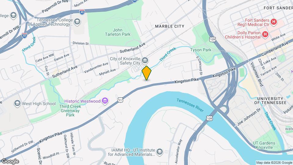 3055 Kingston Pike Map and Location Details