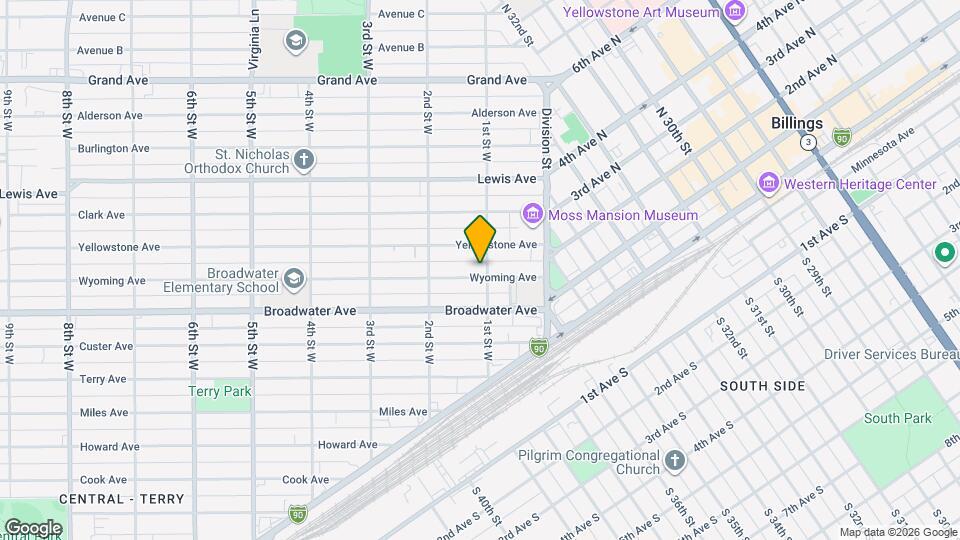 107 Wyoming Ave Mapa y Detalles de la Ubicación