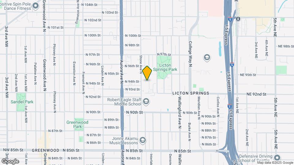 9233 Interlake Ave N Mapa y Detalles de la Ubicación