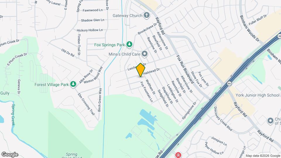 2543 Fox River Ln Mapa y Detalles de la Ubicación