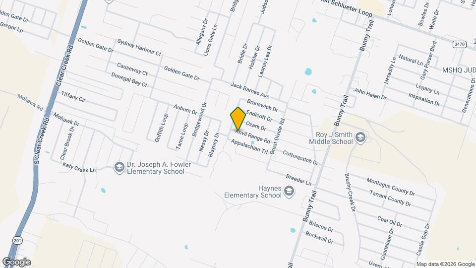 3906 Anvil Range Rd Map and Location Details