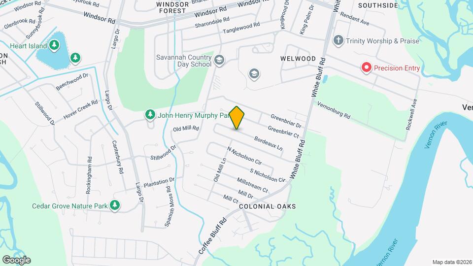 226 Bordeaux Ln Map and Location Details