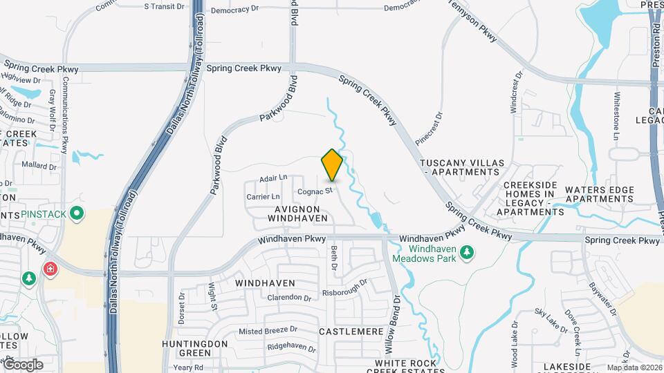 5601 Cognac St Map and Location Details