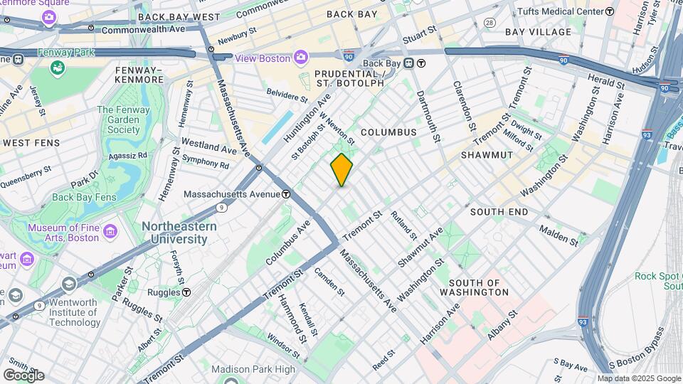 530-532 Columbus Ave Mapa y Detalles de la Ubicación