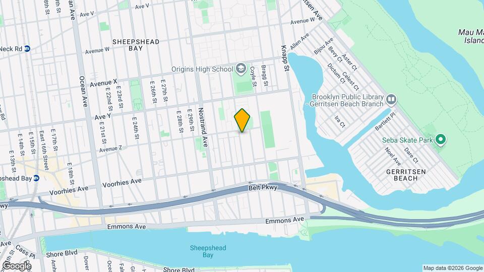 2611 Batchelder St Map and Location Details