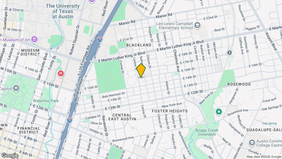 1703 E 16th St Mapa y Detalles de la Ubicación