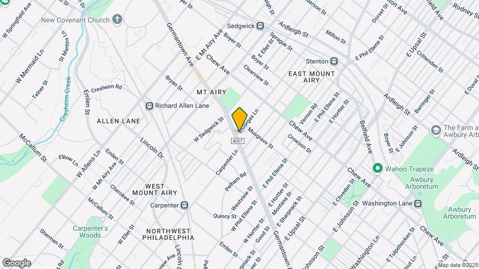 6845 Germantown Ave Map and Location Details