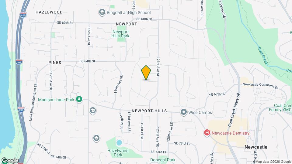 12201 SE 65th Pl Map and Location Details