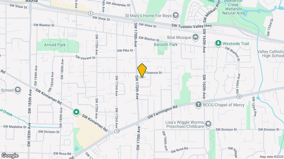 16880 SW Cambridge Ct Map and Location Details