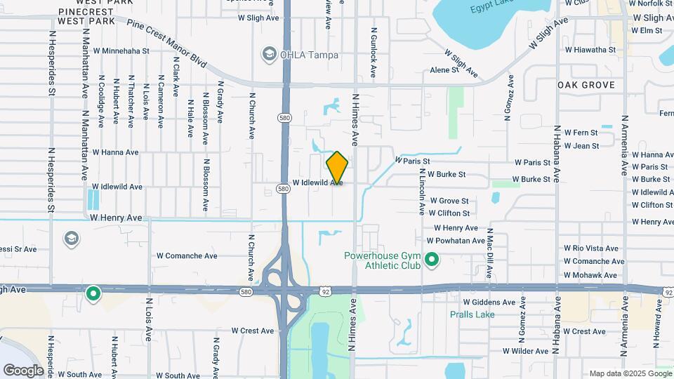 5911 Idle Forest Pl Map and Location Details