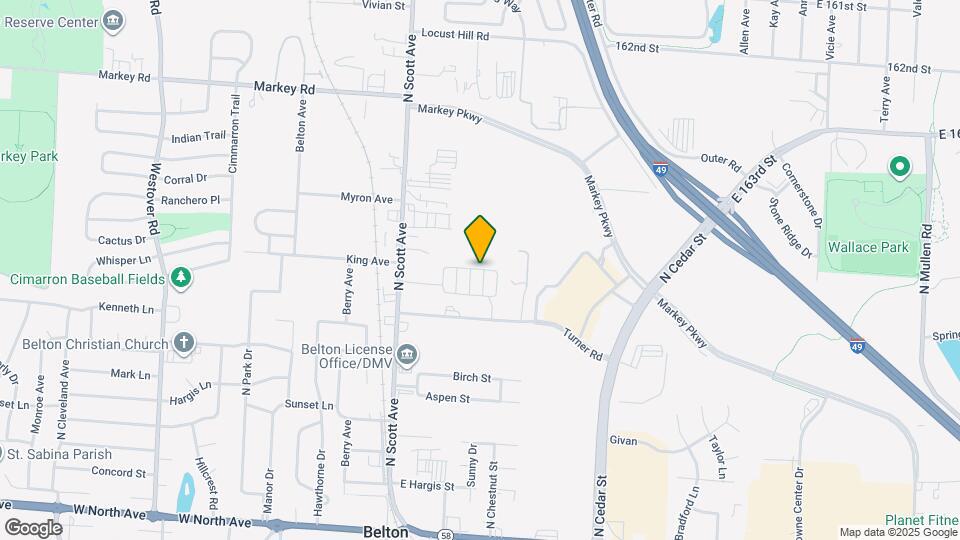 154 Rainbow Dr Mapa y Detalles de la Ubicación