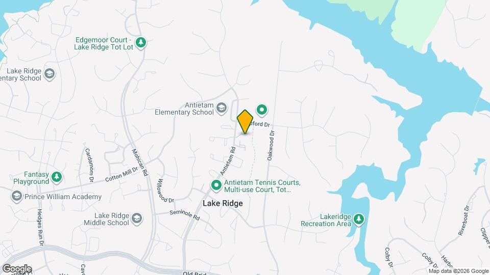 2784 Bordeaux Pl Map and Location Details