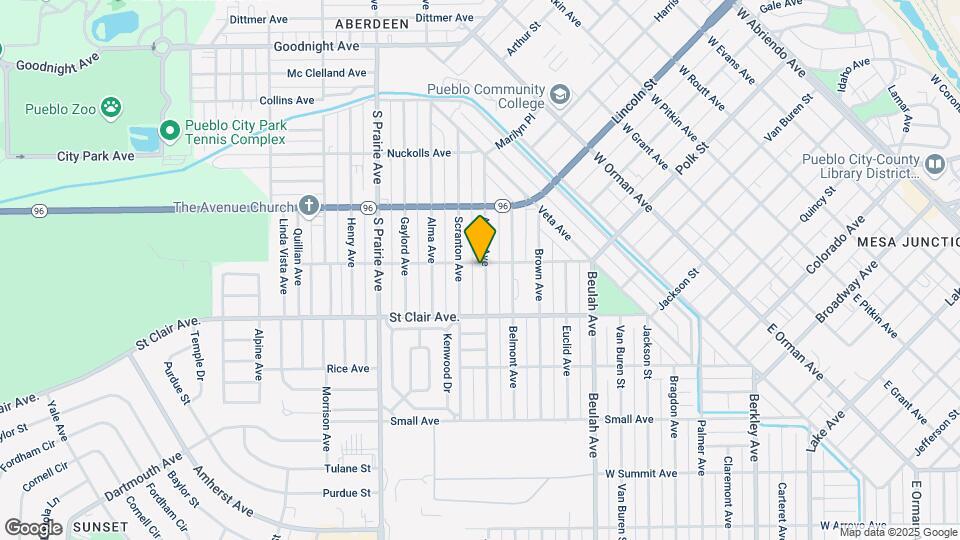 605 Acero Ave Map and Location Details