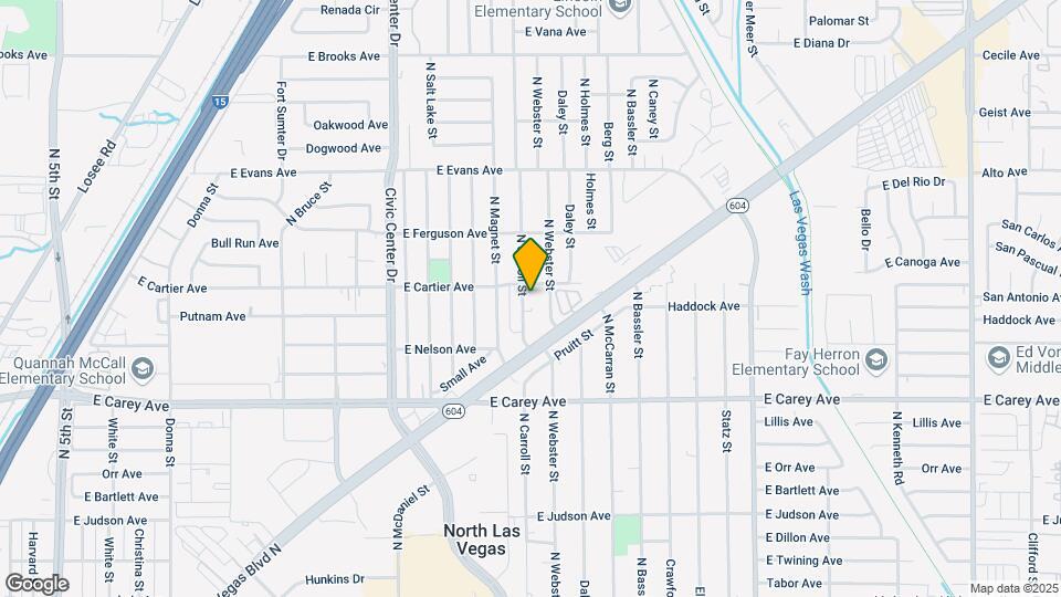 2536 Carroll St Map and Location Details