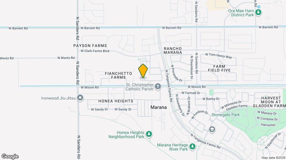 12830 N Fox Hollow Dr Map and Location Details