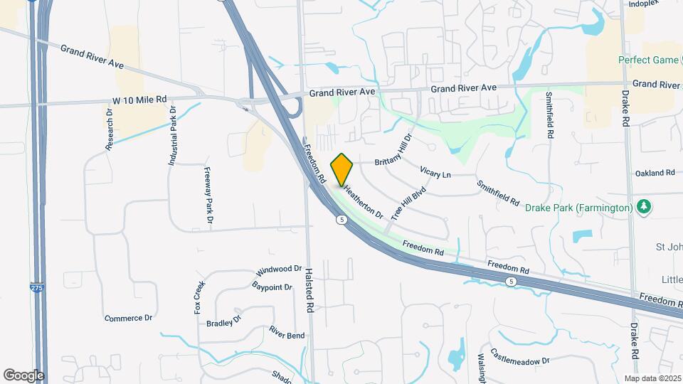 36939 Heatherton Dr Map and Location Details