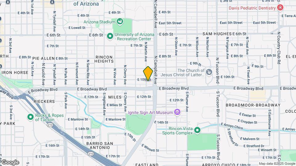 56-58 N Martin Ave Mapa y Detalles de la Ubicación