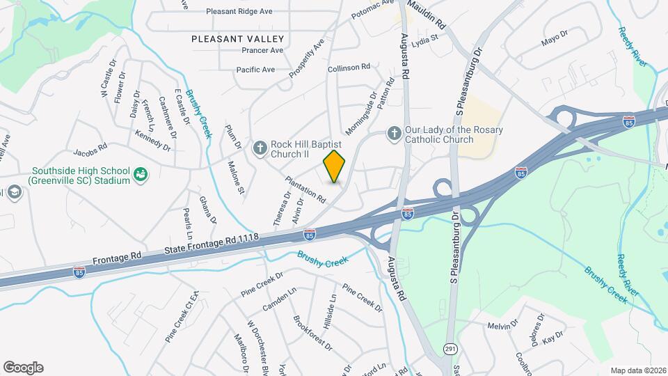 636 Old Augusta Rd Map and Location Details