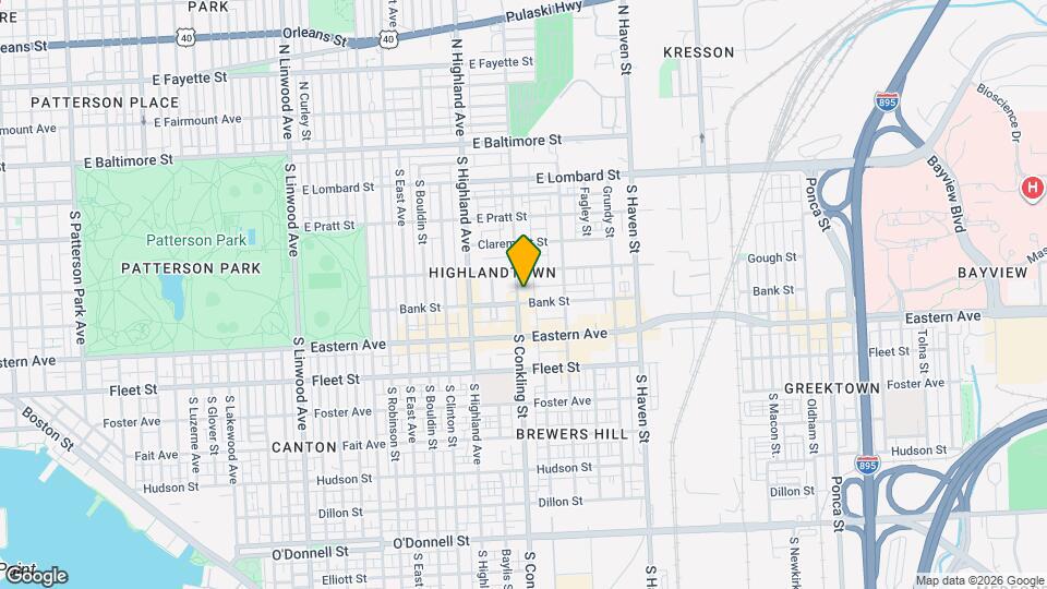 333 S Conkling St Mapa y Detalles de la Ubicación