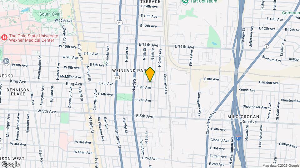 1317 N 6th St, Unit 1317 N 6th St Mapa y Detalles de la Ubicación