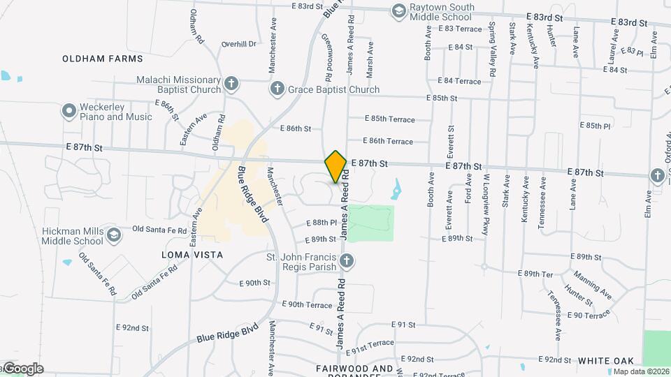 8115 E 88th St Map and Location Details