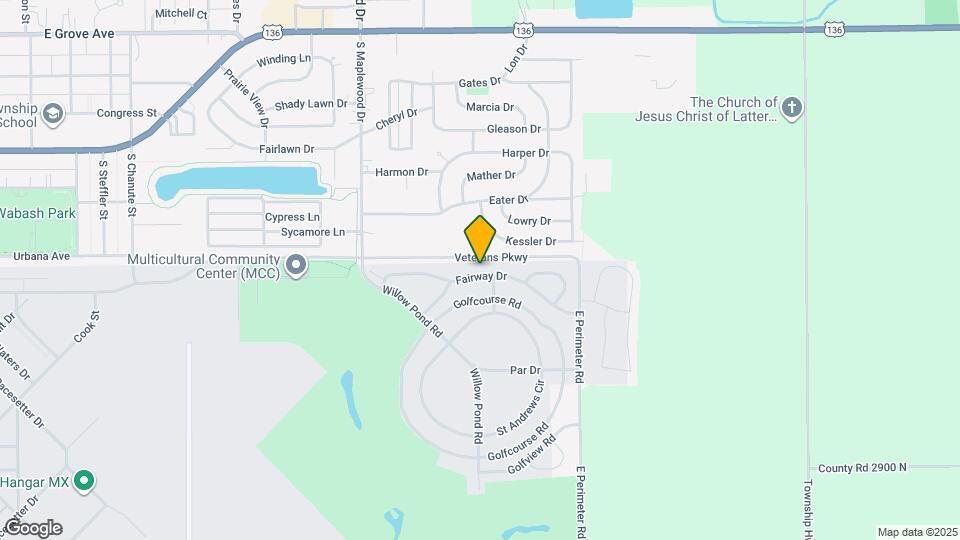 1519 Fairway Dr Map and Location Details