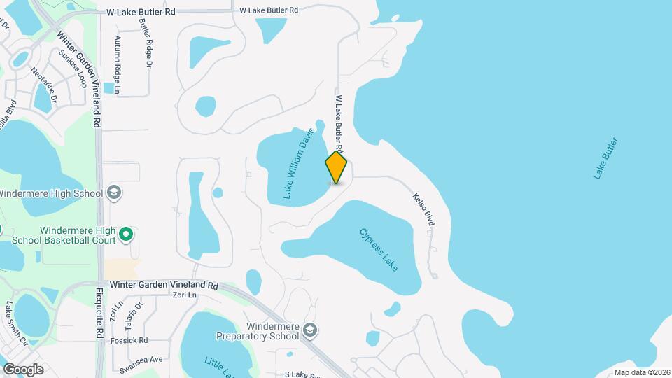5610 W Lake Butler Rd Map and Location Details