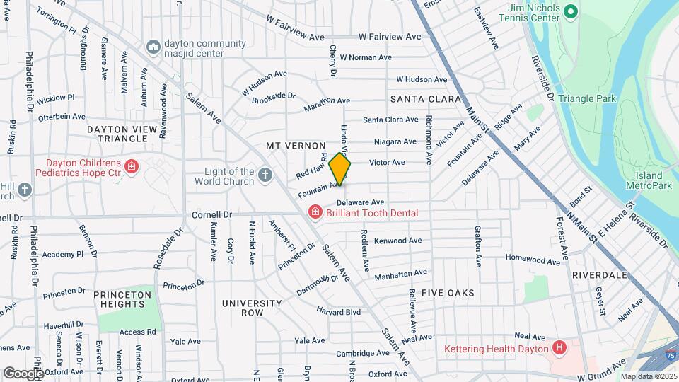 1017 Linda Vista Ave Mapa y Detalles de la Ubicación