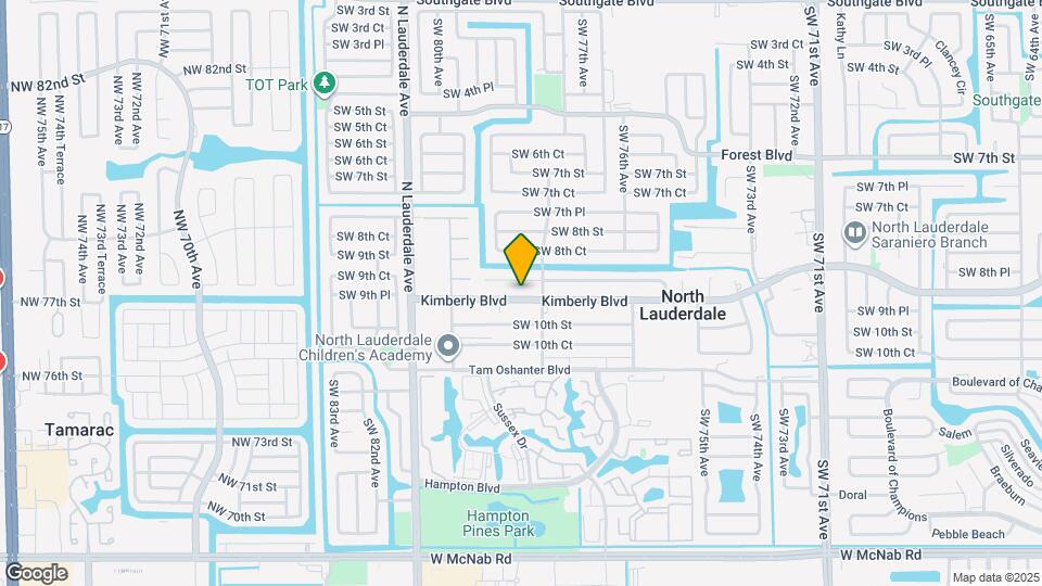 7807 Kimberly Blvd Map and Location Details