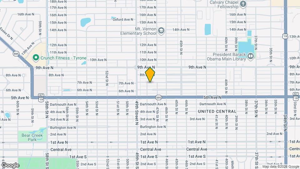 4748 7th Ave N Map and Location Details