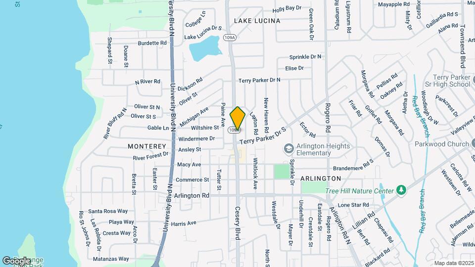 1739 Cesery Blvd Map and Location Details