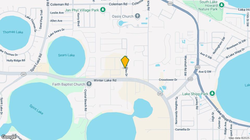 823 Summer Glen Dr Map and Location Details