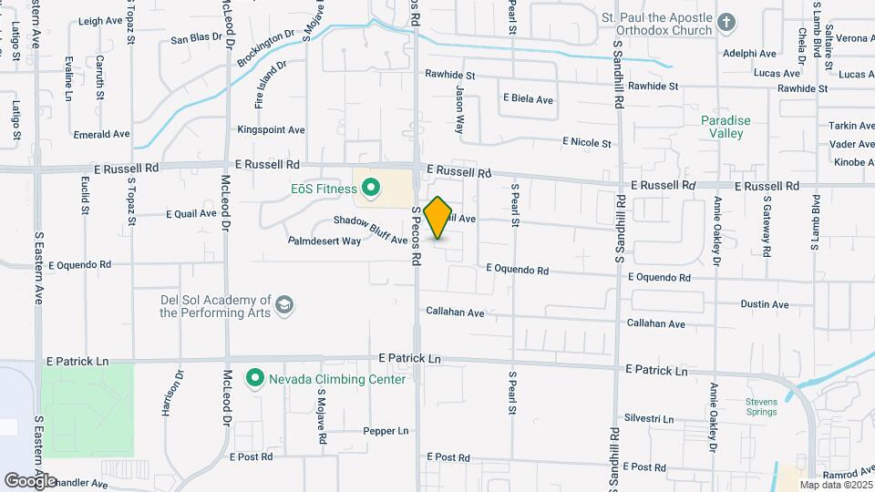3746 Terrace Dr Map and Location Details
