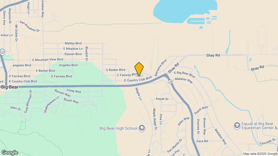 1037 E Country Club Blvd Map and Location Details