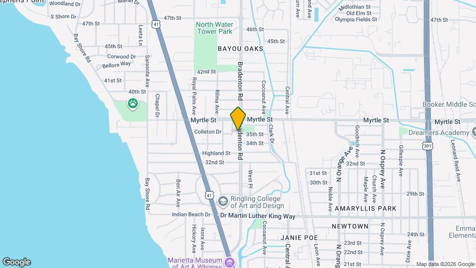 3501 Bradenton Rd Map and Location Details