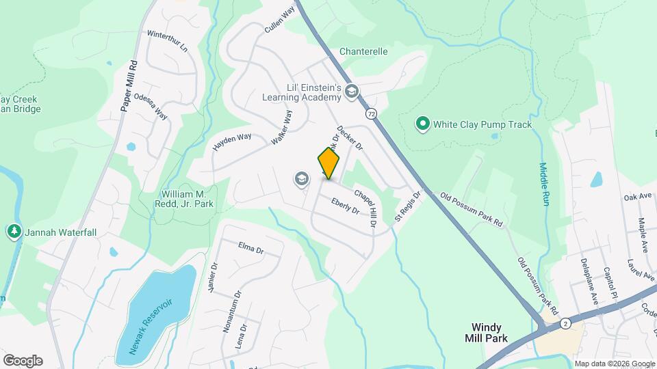 134 Chapel Hill Dr Map and Location Details