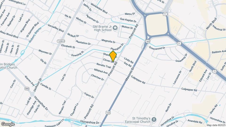 2016 Clover Ln Map and Location Details