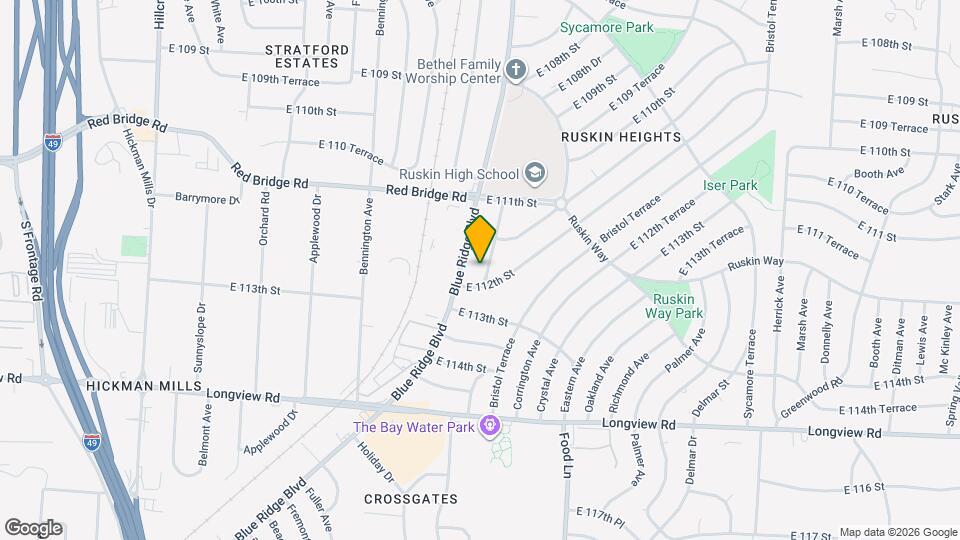 11122 Winchester Ave Map and Location Details
