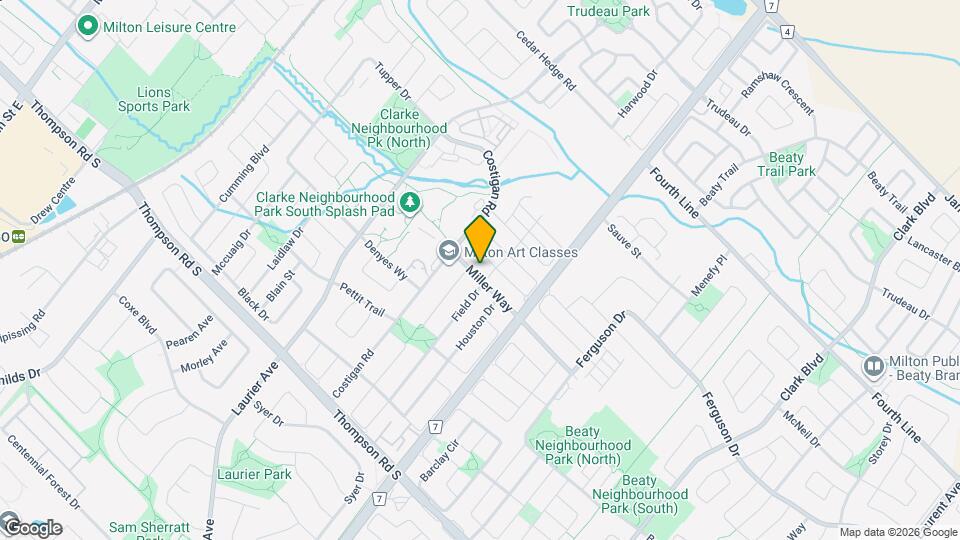 527 Miller Way Map and Location Details