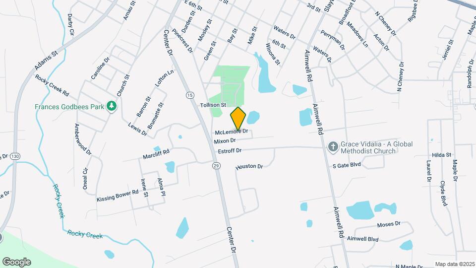 813 McLemore Dr Map and Location Details
