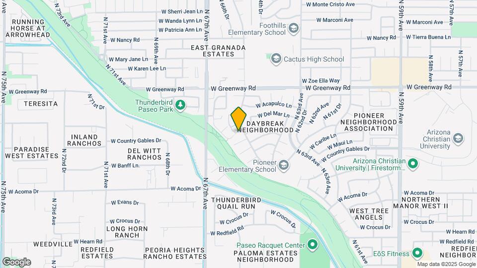 6611 W Jamaica Dr Map and Location Details