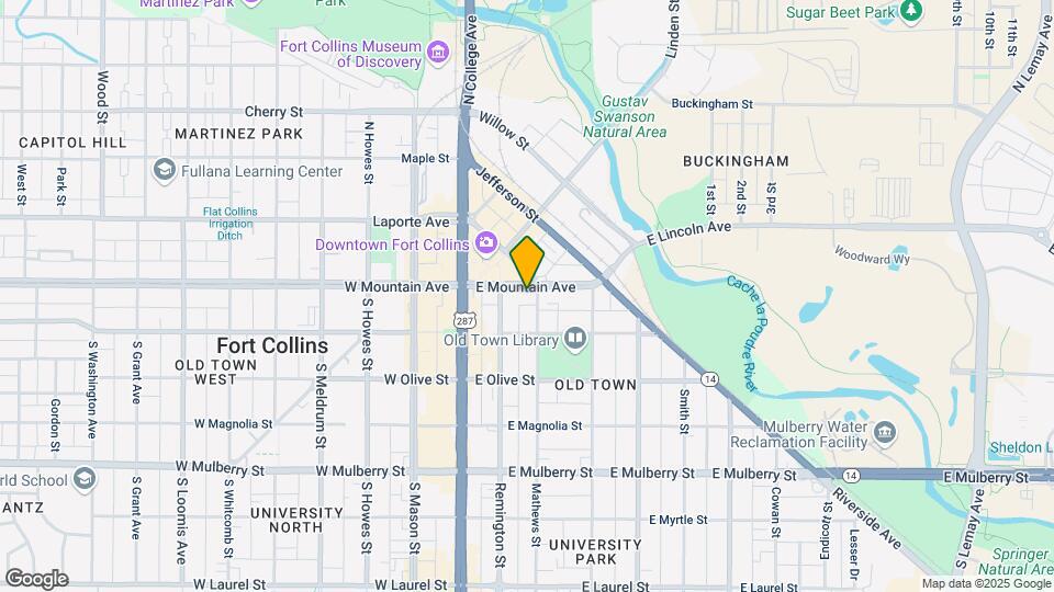 221 E Mountain Ave, Unit 311 Map and Location Details
