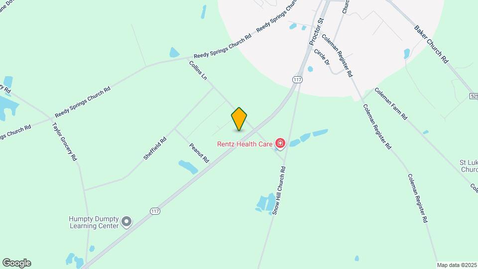 2303 GA-117 Map and Location Details