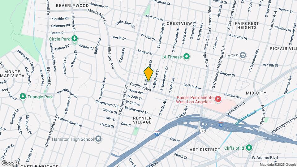 2026 Shenandoah St (B) Map and Location Details